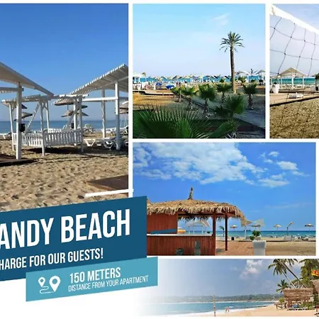Apartament Gloria With Seaview In Caesar Blue Resort, Lunch 4 Pm, Gym With Sauna And Heated Swimming Pool Gastria